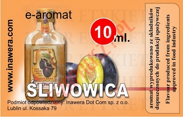 ŚLIWOWICA E-Aromat 10ml - alko