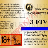 3 FIVE 24mg/ml poj. 10ml LIQUID INAWERA