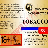 TOBACCO 24mg/ml poj. 100ml INAWERA LIQUID