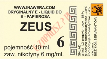 ZEUS  6mg/ml poj. 10ml BAYCA LIQUID