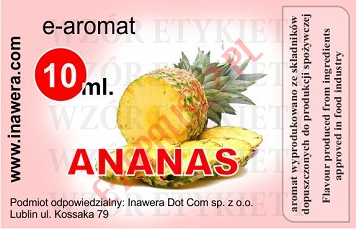 Ananasowy E-Aromat 10ml - ananas