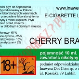 CHERRY-BRANDY 18mg/ml poj. 10ml DUETY INAWERA LIQUID