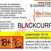 BLACKCURRANT  6mg/ml poj. 10ml LIQUID INAWERA