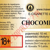 CHOCOMINT poj. 10ml LIQUID INAWERA bez nikotyny