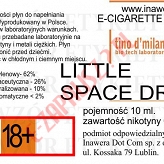 LITTLE SPACE DROP  poj. 10ml LIQUID INAWERA bez nikotyny