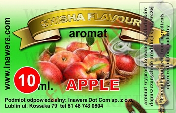 APPLE aromat naturalny 10ml E-Aromat typu shisha 