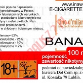 BANANA 12mg/ml poj. 100ml LIQUID INAWERA