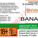 BANANA 18mg/ml poj. 10ml LIQUID INAWERA