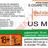 US MIX 18mg/ml poj. 10ml LIQUID INAWERA