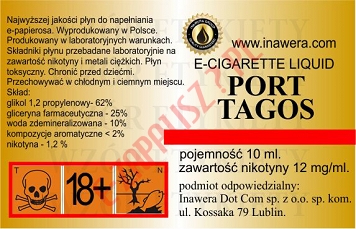 PORT TAGOS 12mg/ml poj. 10ml INAWERA LIQUID