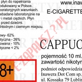 CAPPUCCINO  poj. 10ml BAYCA LIQUID bez nikotyny