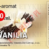 WANILIOWY E-Aromat 10ml (koncentrat)