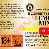 LEMON MIX  6mg/ml poj. 100ml INAWERA LIQUID