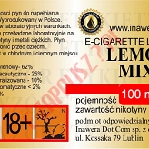LEMON MIX 12mg/ml poj. 100ml INAWERA LIQUID