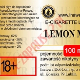 LEMON MIX  poj. 100ml INAWERA LIQUID bez nikotyny
