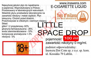 LITTLE SPACE DROP poj. 100ml LIQUID INAWERA bez nikotyny