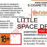 LITTLE SPACE DROP poj. 100ml LIQUID INAWERA bez nikotyny