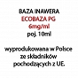 5 x INAWERA ECO BAZA 6mg/ml 10ml, komplet 5 sztuk (50ml)