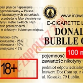 DONALD BUBBLE GUM  poj. 100ml INAWERA LIQUID bez nikotyny