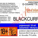 BLACKCURRANT 24mg/ml poj. 10ml LIQUID INAWERA