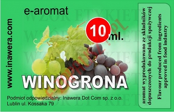 WINOGRONA E-Aromat