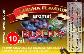 BILBERRY aromat naturalny 10ml E-Aromat typu shisha 
