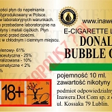 DONALD BUBBLE GUM 18mg/ml poj. 10ml INAWERA LIQUID