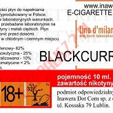 BLACKCURRANT 12mg/ml poj. 10ml LIQUID INAWERA