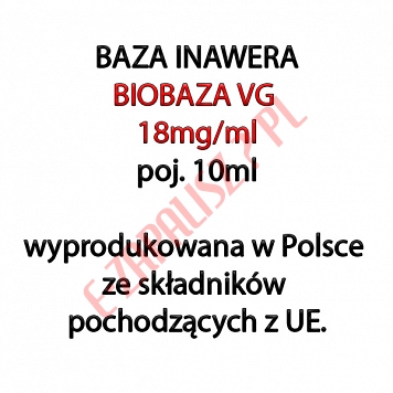 5 x INAWERA BIO BAZA 18mg/ml 10ml, komplet 5 sztuk (50ml)