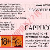 CAPPUCCINO 12mg/ml poj. 10ml BAYCA LIQUID