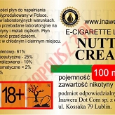 NUTTY CREAM 18mg/ml poj. 100ml INAWERA LIQUID