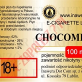 CHOCOMINT  poj. 100ml INAWERA LIQUID  bez nikotyny