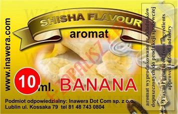 BANANA aromat naturalny 10ml E-Aromat typu shisha 