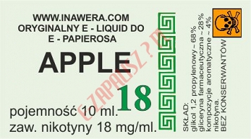 APPLE 18mg/ml poj. 10ml BAYCA LIQUID