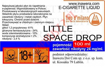 LITTE SPACE DROP 24mg/ml poj. 100ml LIQUID INAWERA